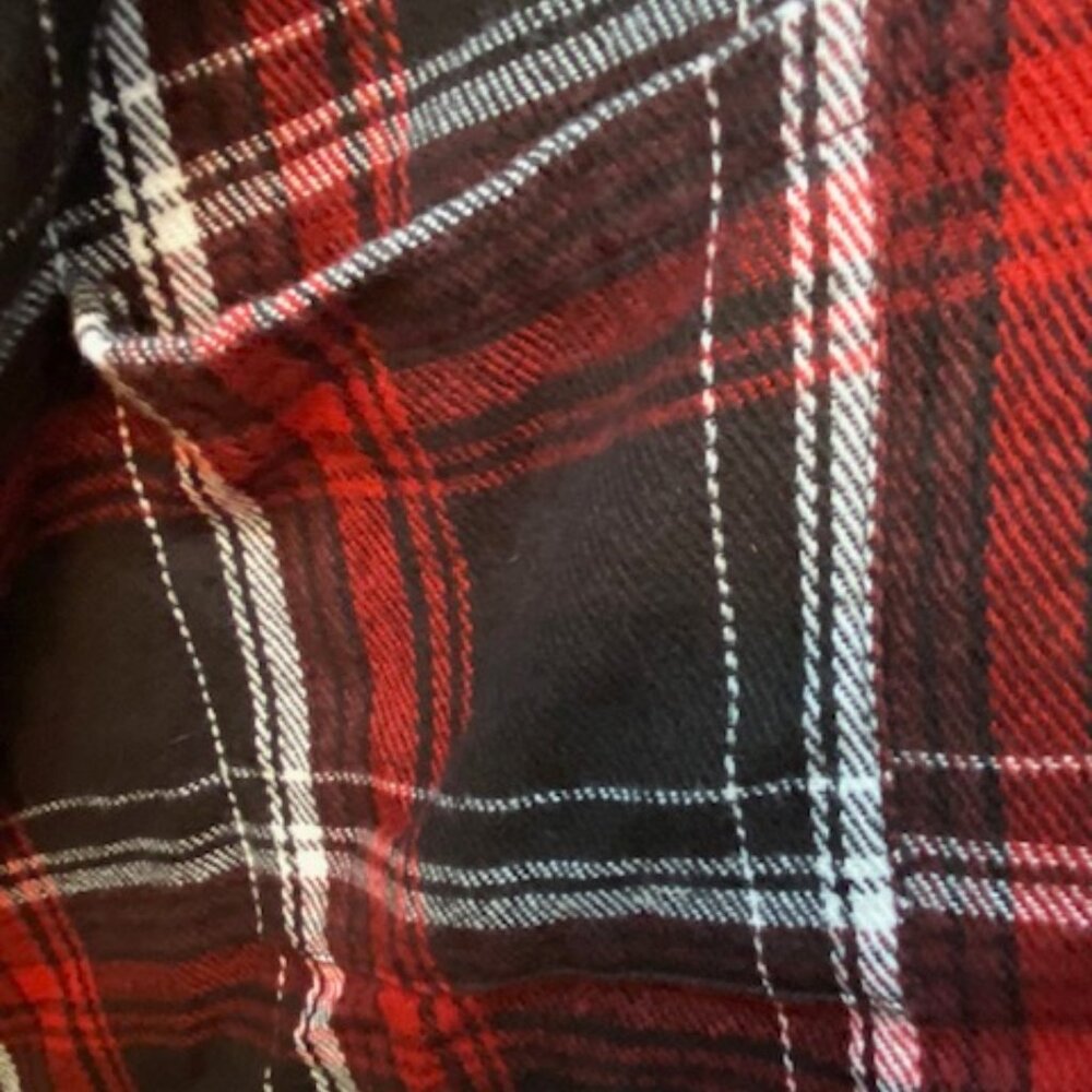 Torid black and red plaid poncho - Picture 5 of 11
